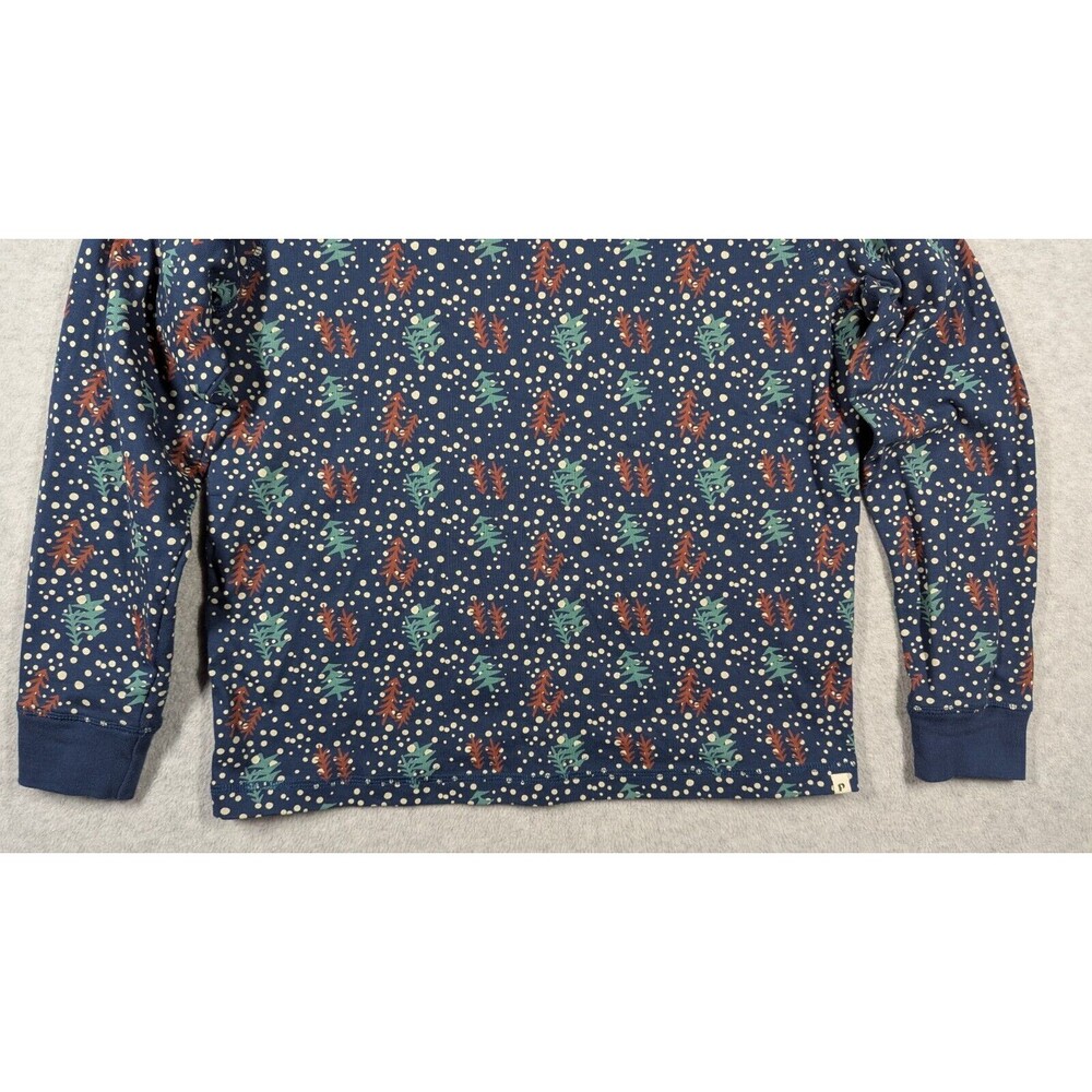 Pact Women Top Large Christmas Tree Polka Dot‎ Sweatshirt Crew Pullover - Picture 3 of 10